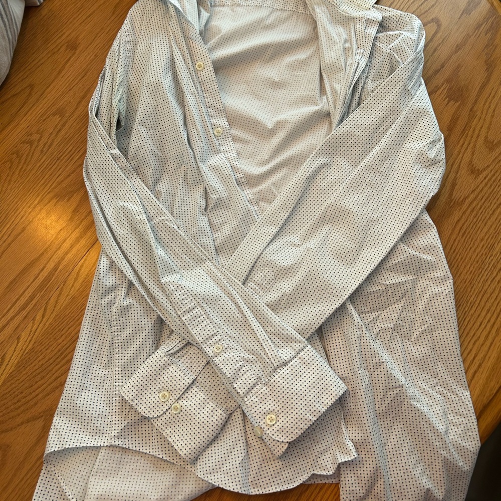 Croft & Barrow Light Blue Patterned Shirt